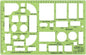 Pacific Arc House Furnishing Template Guide, with Beds, Tables, Couches, Chairs, and Other Furnishings