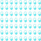 uxcell 400pcs Stitch Markers for Crocheting, Heart Shaped Crochet Marker Needle Clip Counter for Knitting Clothing Tag DIY Craft,Light Blue