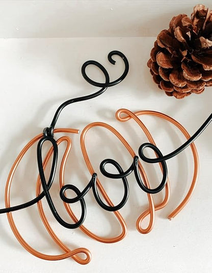 Wire Craft Kit for Adults, Teens Halloween DIY Wire Art Crafts Set for Home Gatherings, Birthday Party Group, Holiday Parties, Women Birthday, Mother's Day Gifts, Handmade Home Decor (Halloween)