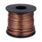 Aluminum Craft Wire, 75 Feet 1.5mm/ 16 Gauge Brown Bendable Soft Metal Aluminum Wire Roll Bulk for DIY Crafts Sculpting Jewelry Making