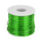 MECCANIXITY 20 Gauge Anodized Aluminum Craft Wire Bendable Bonsai Training Wire 771 Feet 0.8mm for Sculpting Crafts Wreath Floral Beading Jewelry Making, Green