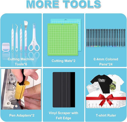 The All-in-One Ultimate Accessories Bundle for Makers Machine and All Explore Air- Tools and Accessories Kit,Instantly Create Amazing Crafting Projects