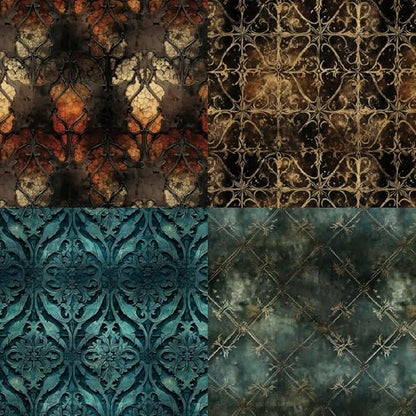 Vintage Window Scrapbook Paper Pad Color Boho Patterned Paper 6×6,24 Sheets Single-Sided Scrapbooking CardStock Papers Pad for Holiday Cardmaking DIY Origami Journaling.