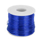 MECCANIXITY 20 Gauge Anodized Aluminum Craft Wire Bendable Bonsai Training Wire 771 Feet 0.8mm for Sculpting Crafts Wreath Floral Beading Jewelry Making, Dark Blue