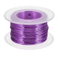 uxcell 20 Gauge / 0.8mm Anodized Aluminum Wire for Jewelry Craft Making, 102 Feet Bendable Flexible Wire for DIY Home Decor Gardening Sculpture, Purple