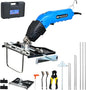 Electric Hot Knife Kit for Grooving/Sculpting/Cutting (5 Blades) Air Cooled 200W 110-120V Pro Slotter Foam Cutting Tool Styrofoam Cutter for XPS, EPP, EPS, EVA, EPE, KT Board, Sponge