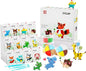 Air Dry Clay Kits - Modeling Clay for Kids, Ultra Light & Soft, Safe & Non-Toxic, DIY Airdryclay Kit with Sculpting Tools and Tutorials, Creatible Art Crafts Toys Gifts for Boys Girls