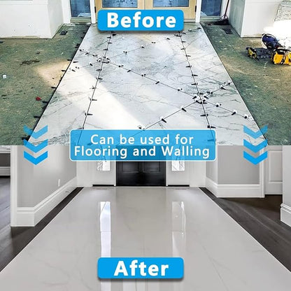 2000 PCS Tile Leveling System Clips 1/16''(1.5mm) Tiles Leveler Spacers Tool for Professional Ceramic Tile and Stone Installation