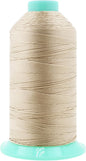 Mandala Crafts Bonded Nylon Thread Cream Heavy Duty Sewing Threads - 800 YDs Size 277 840D T270 Tex 270 Thread for Leather Jeans Weaving Outdoor Marine Upholstery Threads