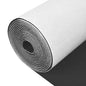 Sponge Neoprene Foam Rubber Sheet with Adhesive, 12 in x 81 in x 1/16 in Multi-Function Soundproof High Density Waterproof Rubber Mat, Perfect Cosplay Easy Cut DIY Neoprene Padding Roll - Black
