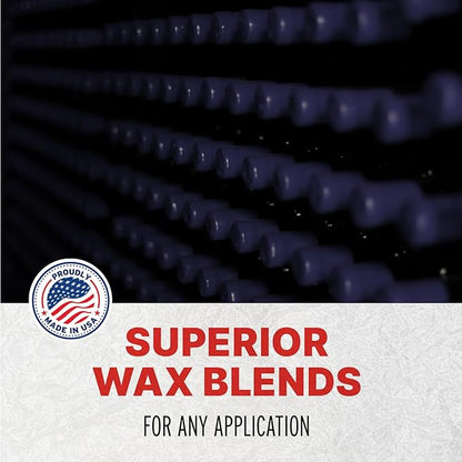 Blended Waxes, Inc. Bottle Sealing Wax, Pastille Wax Seal Beads For Wine, Beer, and Liquor Bottle Sealing, Seals Between 25-30 Bottles, 1 lb, Navy Blue