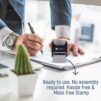 Return to Sender Stamp, Wrong Address Return to Sender Rubber Stamp, self Inking Rubber Stamp -Red Ink-with More Impressions, Designed with Advanced Technology by Executive Supplies