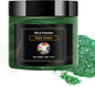 Dark Green Mica Powder, Natural Shimmer Mica Powder for Epoxy Resin/Candle/Soap/Lip Gloss/Slime/Quicksand/Bath Bombs/.Car Paint pigments.Candle Dye,Soap Making Dye(50g/1.7oz)