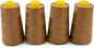 Tortoise 4 Cones of 3000 Yards Each Spool Thread for All Purpose, Serger, Overlock, Quilting, Sewing Machine - 100% Polyester - 40S/2 Ginger