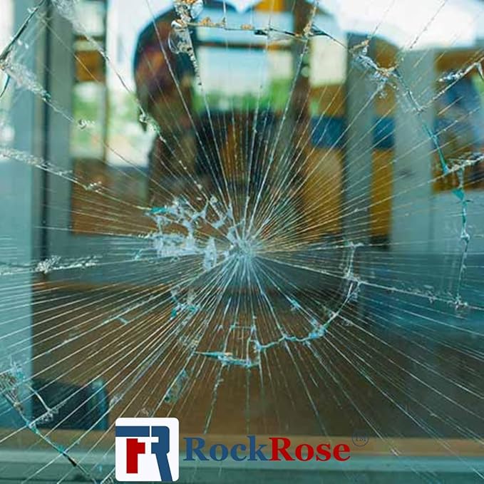 UV 99% VLT 50% Security and Safety 4 Mil Color Window Film Shatterproof Anti Shatter Tempered Glass Film for Home and Office Windows (VLT 50%, 36 in x 10 FT)