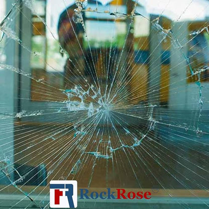 UV 99% VLT 50% Security and Safety 4 Mil Color Window Film Shatterproof Anti Shatter Tempered Glass Film for Home and Office Windows (VLT 50%, 24 in x 10 FT)