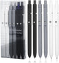 Ddaowanx Gel Pens, 0.5mm Fine Point Quick Dry Black Ink Pens Retractable, Nursing School Essentials,School Supplies, Gifts for Women (6Pcs-Black Ink)