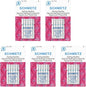 SCHMETZ Quilting Needles - Size 90/14, 5-Needle Cards, Pack of 5