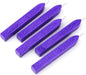 Yoption 5 Pieces Purple Sealing Wax Sticks, Antique Totem Fire Manuscript Wax Seal Sticks with Wicks for Wax Seal Stamp (Purple)
