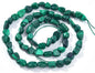 Malachite Pebble Nugget Oval Free Tumbled Stone 6-8mm Natural Gemstone Loose Beads Approx 15.5 inch for DIY Jewelry Making