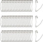 120Pcs Curved Safety Pins Size 4, 2-1/4 inch / 57mm Quilting Basting Pins, Bent Safety Pins for Quilting and Knitting (Sliver)