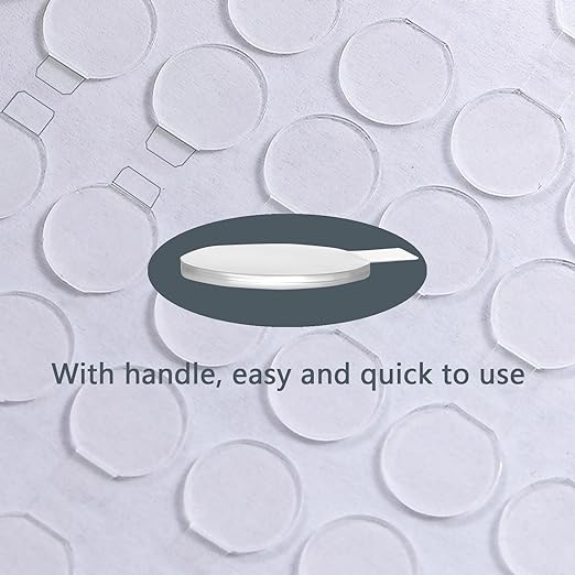 Adhesive Stick dots Two-Sided Sided Mounting Putty Stick Tack for Wall Hanging Crafts Balloons Festival Party Decorations,Clean Removable(0.6"*0.6"-480)