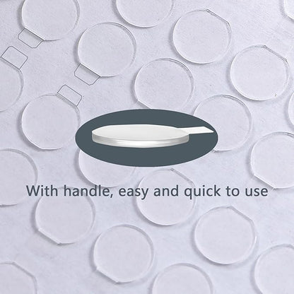 Adhesive Stick dots Two-Sided Sided Mounting Putty Stick Tack for Wall Hanging Crafts Balloons Festival Party Decorations,Clean Removable(0.6"*0.6"-160)