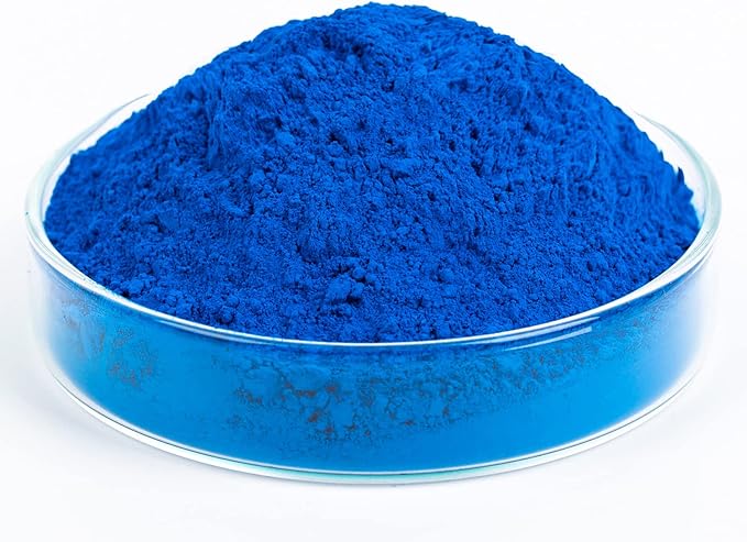 GOODTAKE Blue Pigment Cement Pastel Tile Paint Color Pigment DIY Manually Paving Concrete Mold Concrete Color Pigment Dye for Cement Mortar Grout (Blue, 2 Pounds)