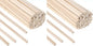 70Pcs 1/4" x 12" Balsa Wood Sticks, Square Dowel Rods Wood Furring Strips Hardwood Sticks for Crafts DIY Projects Models Making (Pack of 2)