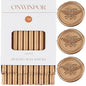 20pcs Bronze Wax Sealing Sticks, Antique Gold, for 0.28'' Glue Gun, Wax Seal Stamp, Wedding Invitations, Envelopes, Christmas Gifts