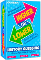 QUOKKA History Board Game for Kids 10-14 Year Olds - Family Card Game for Kids and Adults - Higher or Lower | Guess Fun Questions | Easy to Learn | 2 + Players - Challenge Game for Family Night
