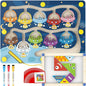 Magnetic Color & Number Maze Toy - Interactive Montessori Learning Board with Whiteboard, 3 Watercolor Pens, and Monster Puzzle for Kids Ages 3+