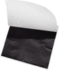 MECCANIXITY Gold Leaf Foil Sheet, Black Leaf Papers, 3.3 x 3.1inch for Art Decoration, Sculptures, Painting, Pack of 100