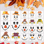 Fall Stencils Scarecrow Stencils Reusable Autumn Stencil DIY Crafts Templates for Painting on Wood Block T-Shirts Holiday Decor