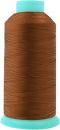 Mandala Crafts Bourbon Brown Heavy Duty Thread -1500 Yds Tex 90 Thread for Sewing Drapery Jeans Leather Hair Outdoor Marine Upholstery