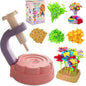 DIY Fabric Flower Bouquet Toy Set | Children's Handmade Materials Pack (Ages 3-9) | STEM Education Art Toy | Festival Creative Gift