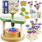 Toys for Girls 3 4 5 6 7 8 9 10 Years Old,189 PCS DIY Craft Kits for Kids,Fabric Flower Bouquets for Girls Gifts,Educational Preschool Learning Toys for Toddler Kids,Birthdays Gifts,Stocking Stuffers