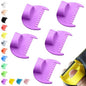 5mm Seam Guide for Hand Sewing Edge Lockranding Tool 5 PCS Set for Leather/Fabric/Craft Sew, Purple