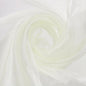 MECCANIXITY Iridescent Sheer Organza Fabric, 10 Yards x 59 Inches Solid Holographic Shiny Fabric Organza Cloth for Wedding, Curtains, Costume, Photo Background, Beige