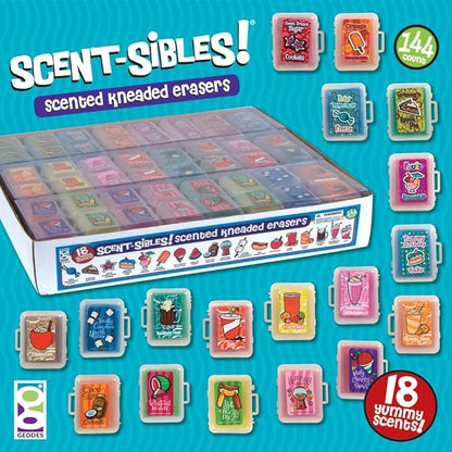 Raymond Geddes Scent-Sibles Scented Erasers for Kids (Pack of 576)
