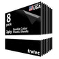 Trotec TroLase | 12"x12"x1/32", 8 Pcs | Black/White | 2 Ply | Modified Acrylic | Laser Engraving Double Color Plastic Sheet | Engraving Blanks for Laser, Saw, Guillotine | Made in USA