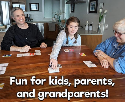 Elimino! A Fast Paced Card Game for Kids, Adults and Families, an Easy to Learn Game for a Fun Family Game Night | Ages 7+