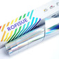 ROFISUESheet MetallicFoil HeatTransferVinyl olographic Silver, 12Inch*6Ft BundleChrome HTV VibrantColors for Stunning T-Shirt DesignsPerfect forDIY (olographic Silver, 12Inch*6Ft)