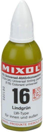 Mixol Universal Tints, Lime Green, #16, 20 Ml