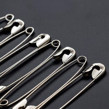 ZIPCCI 1000 Pcs 1.1 inch Nickel Plated Mini Safety Pins