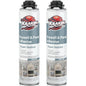 KRAKEN BOND Drywall & Panel Adhesive Foam - (2X24oz) Heavy-Duty, Fast-Curing Construction Adhesive for Concrete, Wood, and Heat Insulation Applications - 2 Pack