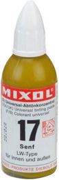 Mixol Universal Tints, Mustard, 17, 20 ml