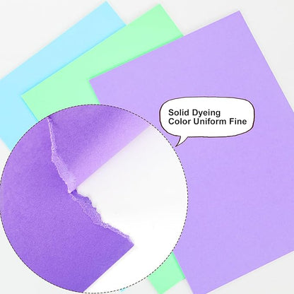 Colored Cardstock A3 Color Large Paper Colored 11"x17" Card Stock 75 Sheets Multi-Color Poster Sheets 15 Colors