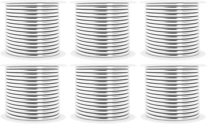 Mandala Crafts 10 Gauge Anodized Aluminum Craft Wire for Jewelry Making - 120 FT Colored Flexible Silver Combo Wire - Bendable for Bonsai Armature Crafting Sculpting