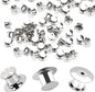 DECYOOL 75 Pieces Metal Pin Backs Locking Pin Keepers Locking Clasp